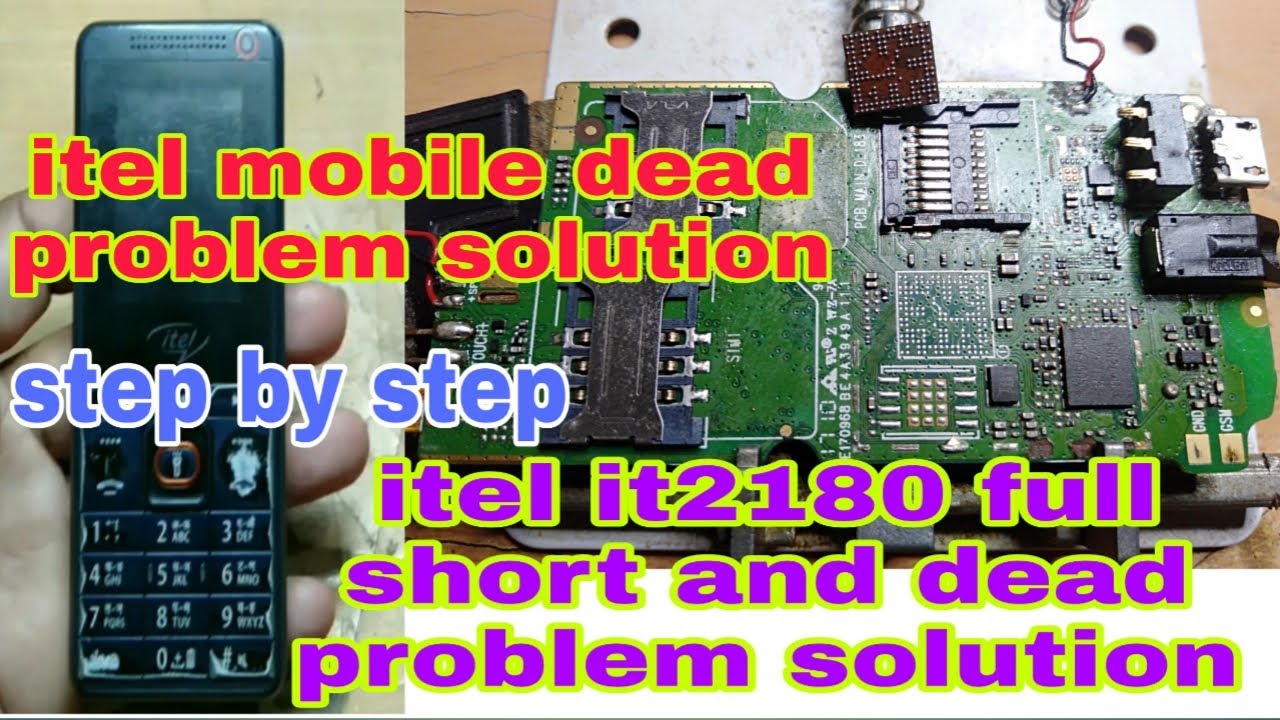 itel it2180 full short and dead problem solution || itel mobile dead problem solution in Hindi