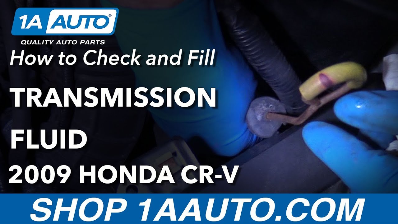 Как проверить и залить трансмиссионную жидкость в Honda CR-V 07-11