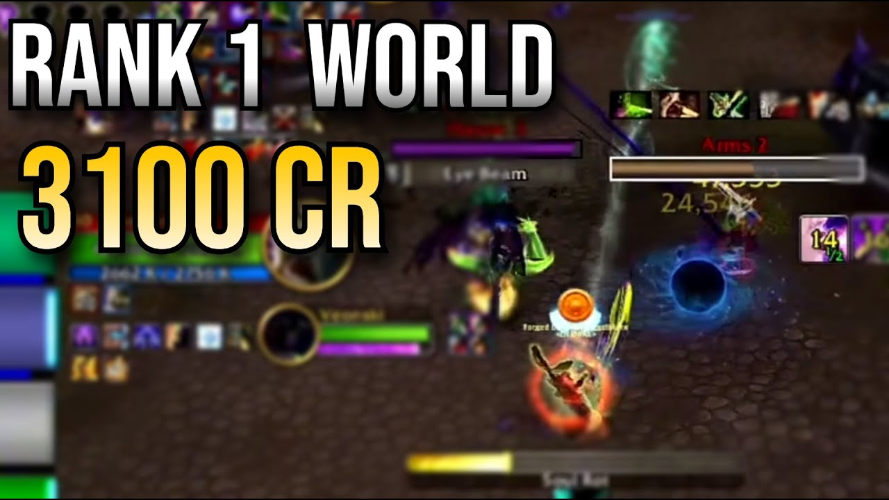 RANK 1 3100CR AFFLICTION WARLOCK  |  JAZGGZ | SOLO SHUFFLE