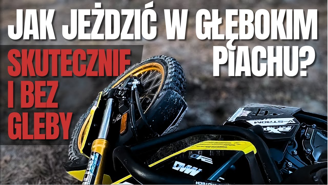 Jak jeździć ciężkim advenutre po głębokim piachu, żeby zaliczyć glebę i zgubić się z kolegą PORADNIK