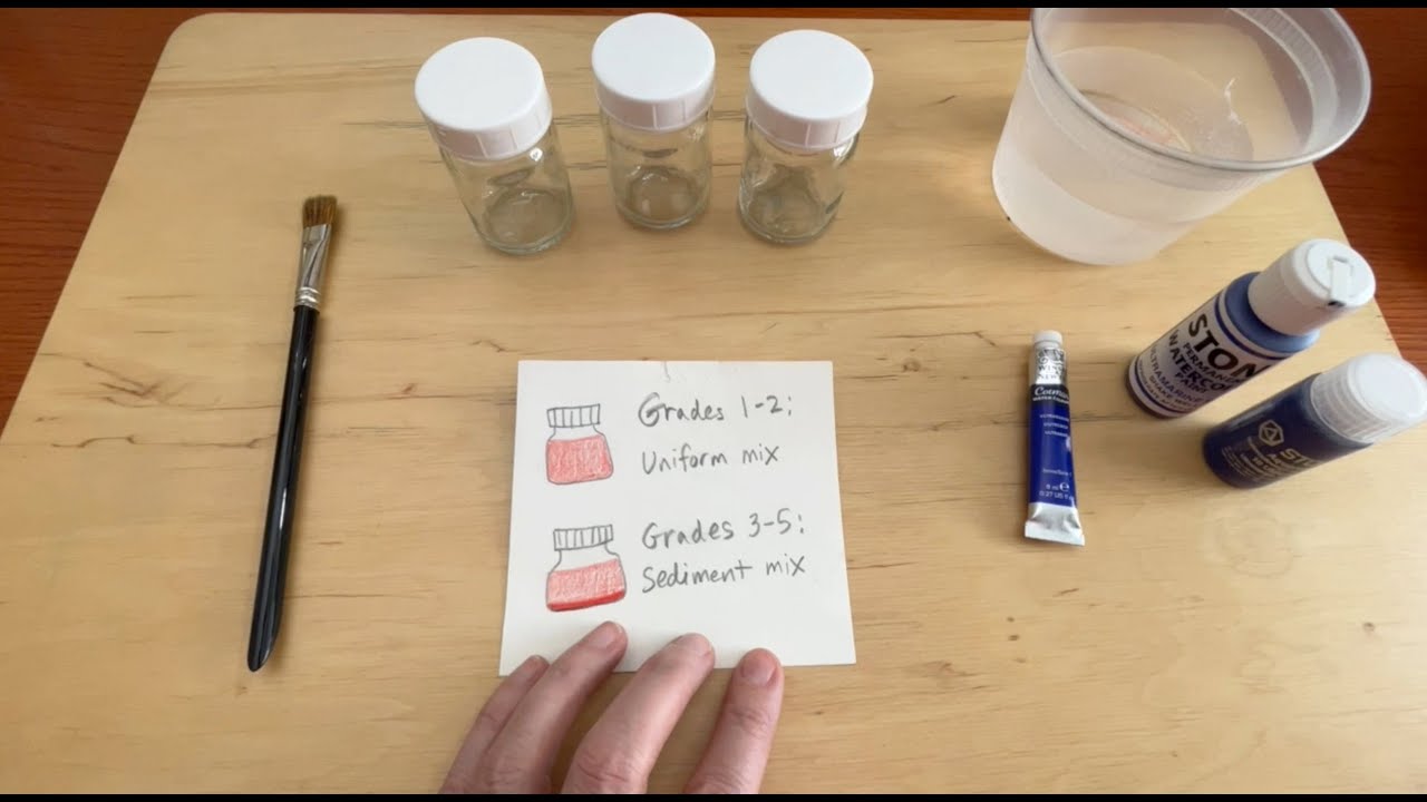 Waldorf Painting - How to Prepare Paints for Wet-on-wet Watercolor painting