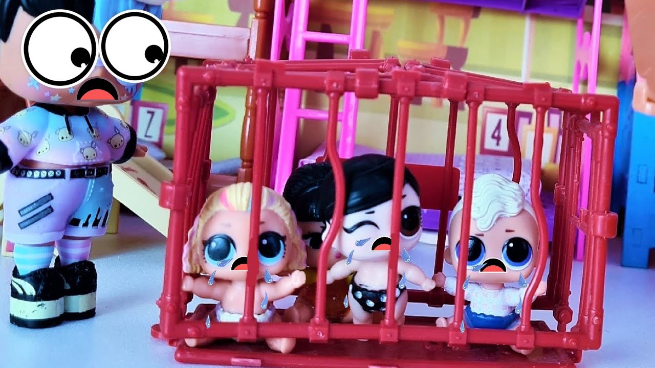 ВСЕ ДЕТКИ ИДИТЕ В КЛЕТКУ😱😎 Куклы ЛОЛ LOL сюрприз👧 МУЛЬТИКИ сборник смешных серий ДАРИНЕЛКА
