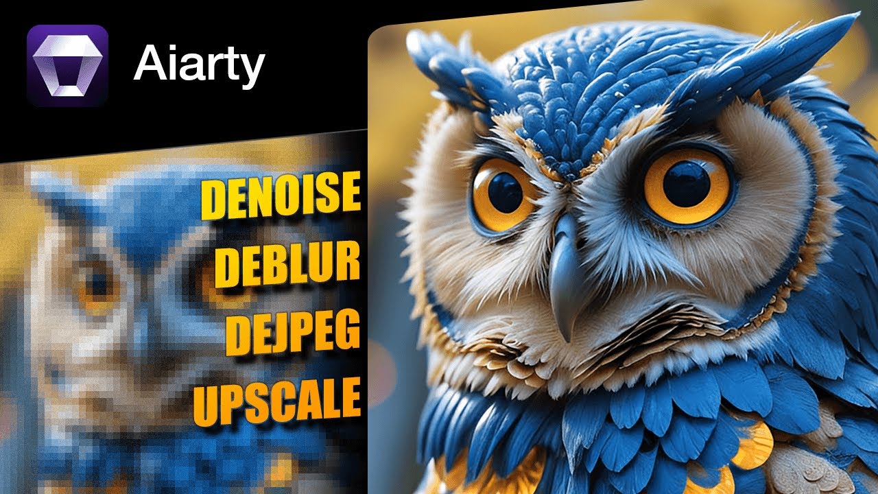 Aiarty Image Enhancer Quick Start Guide | From Pixelated to Perfect