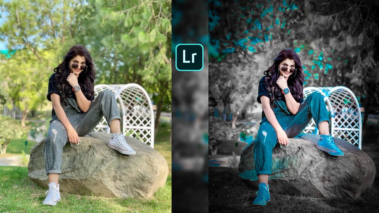 Black And Blue Effect Lightroom Photo Editing || Lr Photo Editing || Photo Editing Lightroom ||