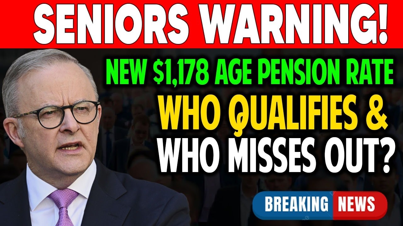 URGENT 🚨 Centrelink Raises Age Pension to $1,178 &mdash; Check If You Qualify