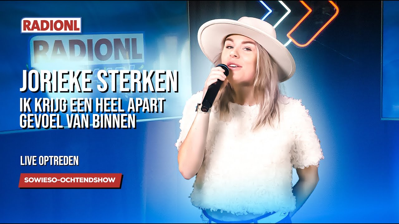 Jorieke Sterken - Ik Krijg Een Heel Apart Gevoel Van Binnen (LIVE bij RADIONL!) 🎤❤️
