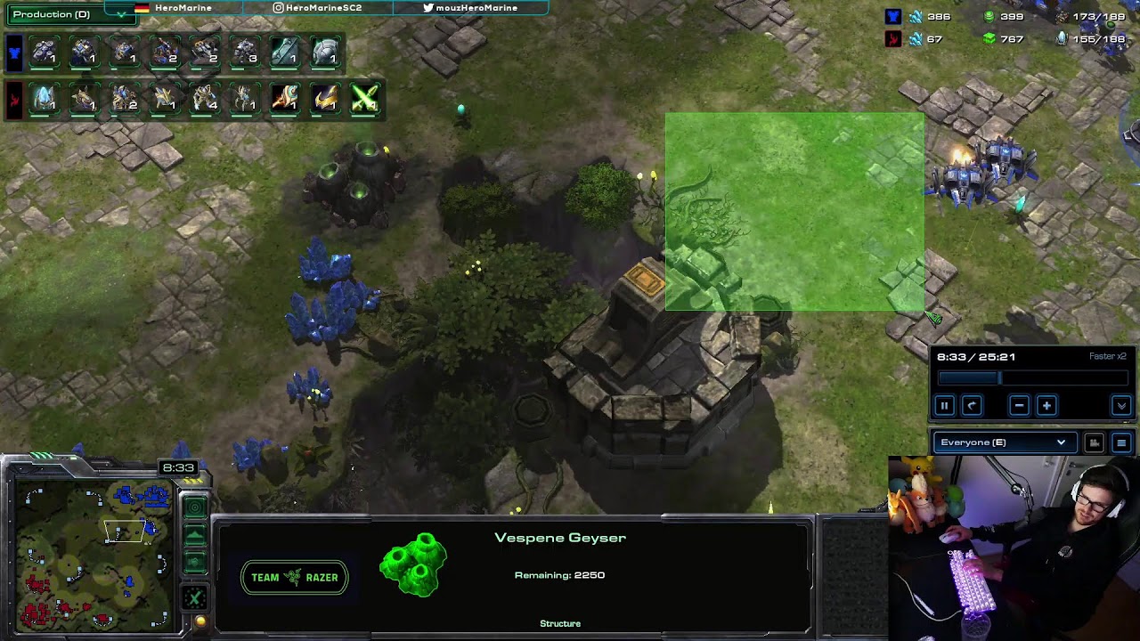 Late Night Starcraft :)