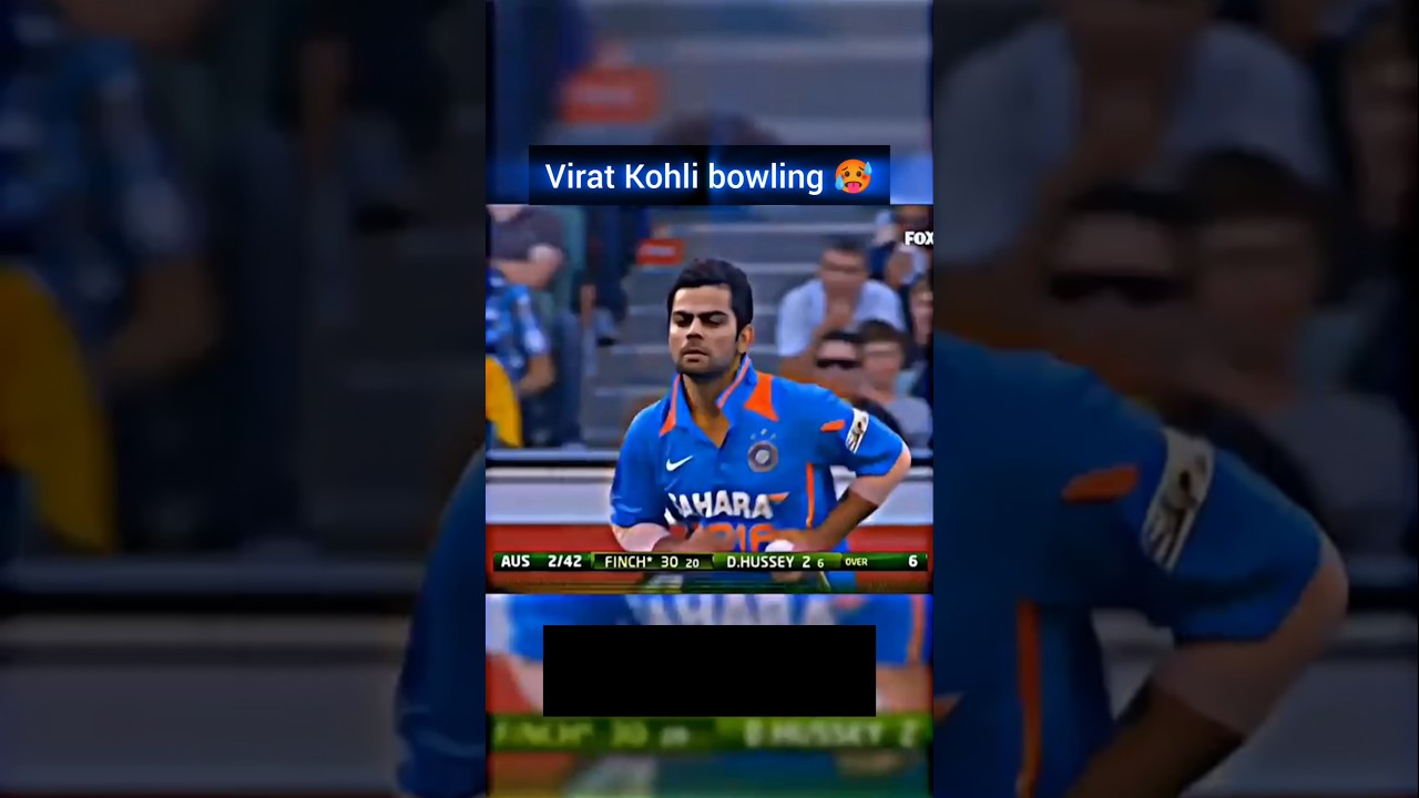 Virat Kohli bowling #kohli #bowling