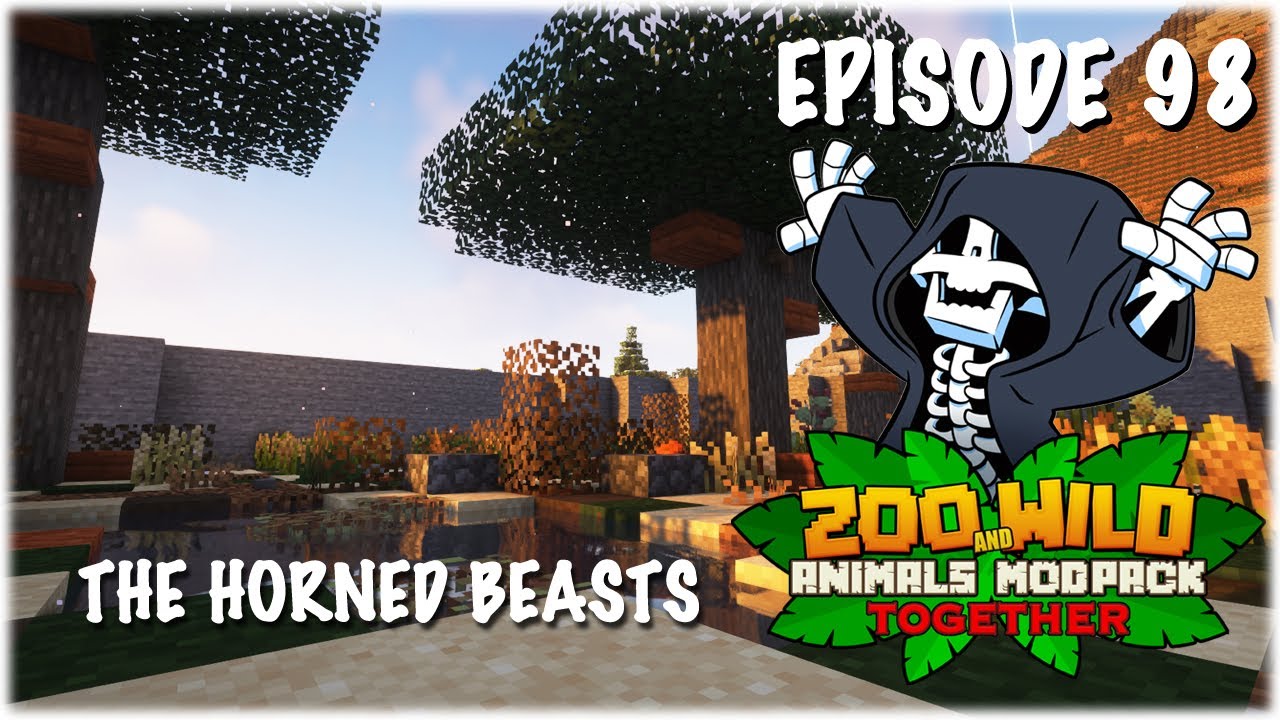 The Perfect Home for a Rhino - Minecraft SMP: Zoo and Wild Animal (ZAWA) Mod - S3E98