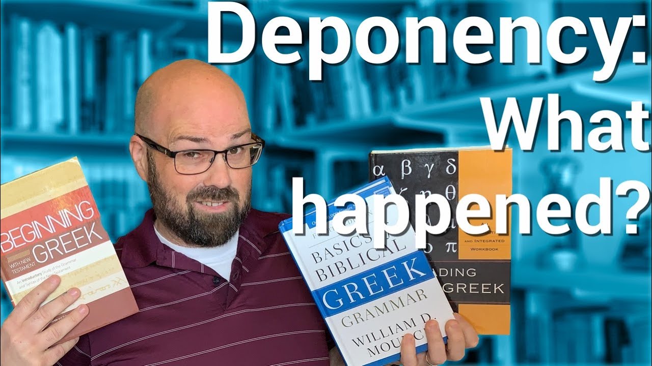 Deponent verbs: Why we should stop talking about them in Koine Greek