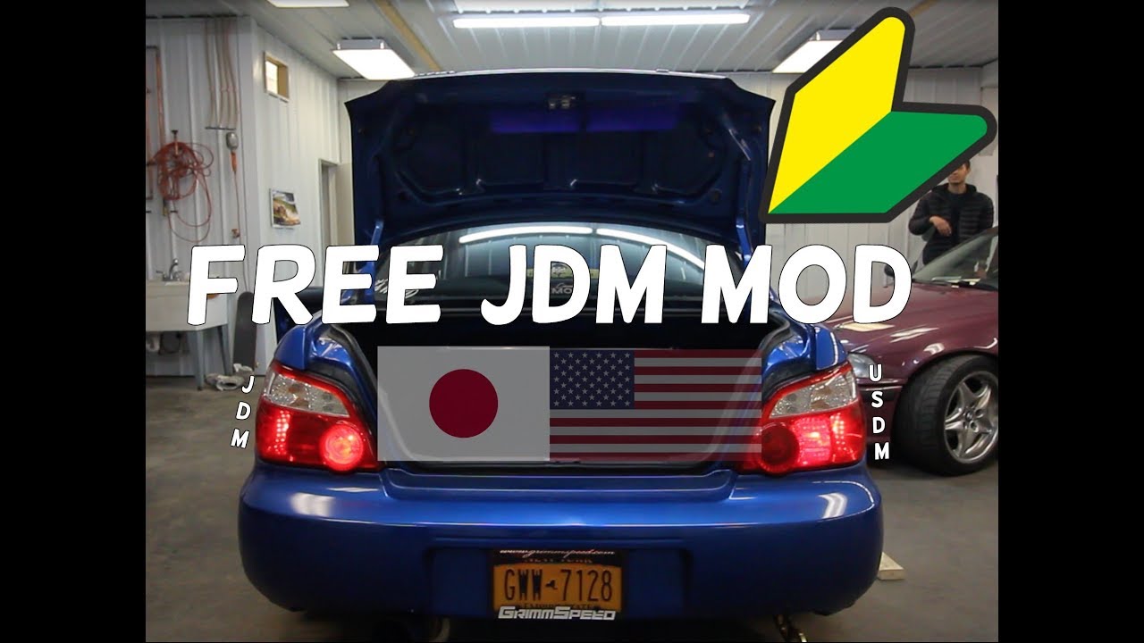 FREE JDM Taillight Mod!!