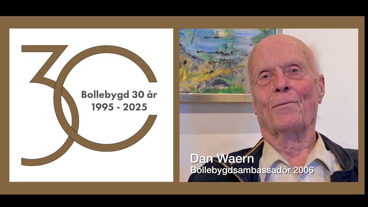 BOLLEBYGD 30 &aring;r, Dan Waern, Bollebygdsambassad&ouml;r 2006   20250923