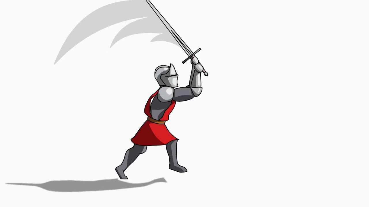 2D Knight Sword Swing