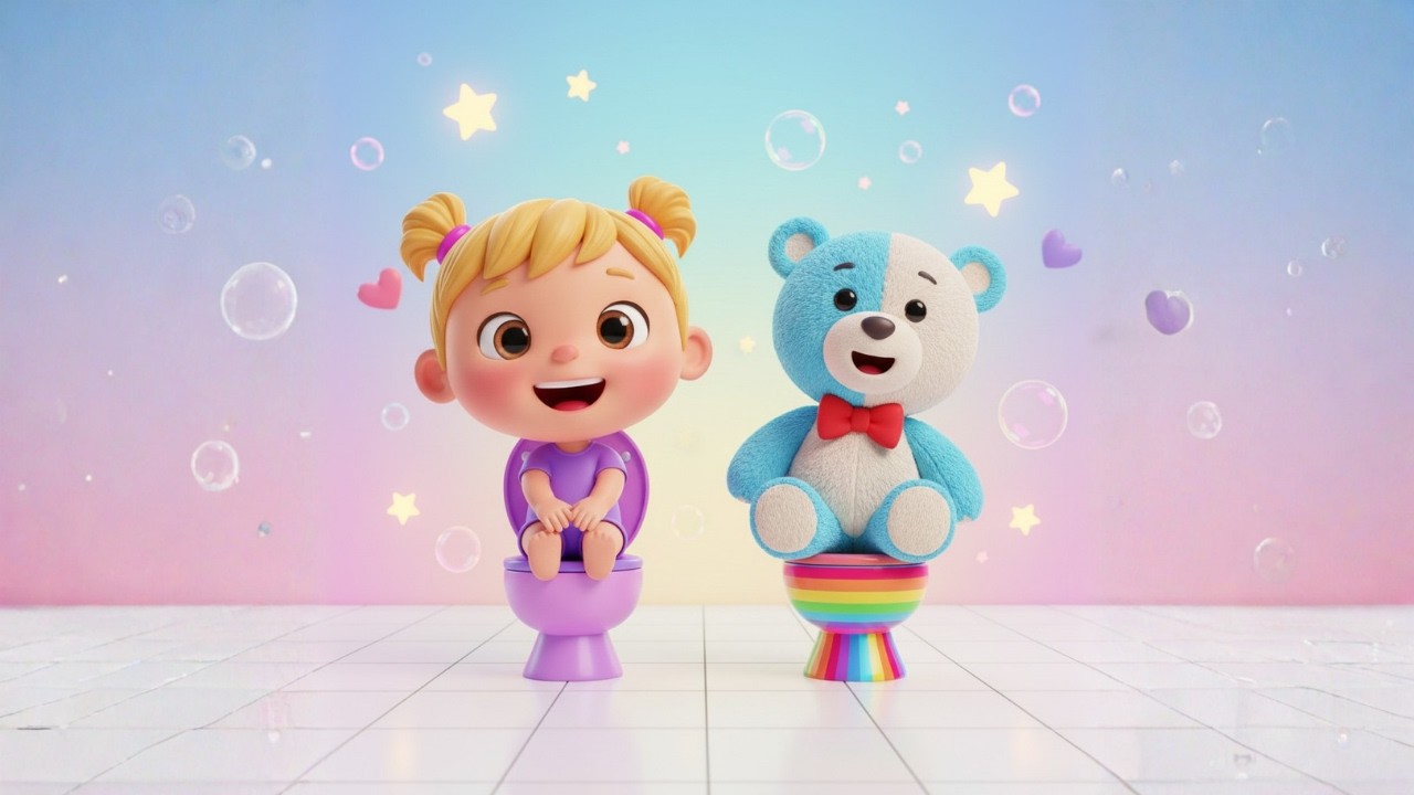 🚽 Tuvalet Eğitimi Şarkısı | Eğlenceli Çocuk Şarkıları | Meloland Kids TR 🎵