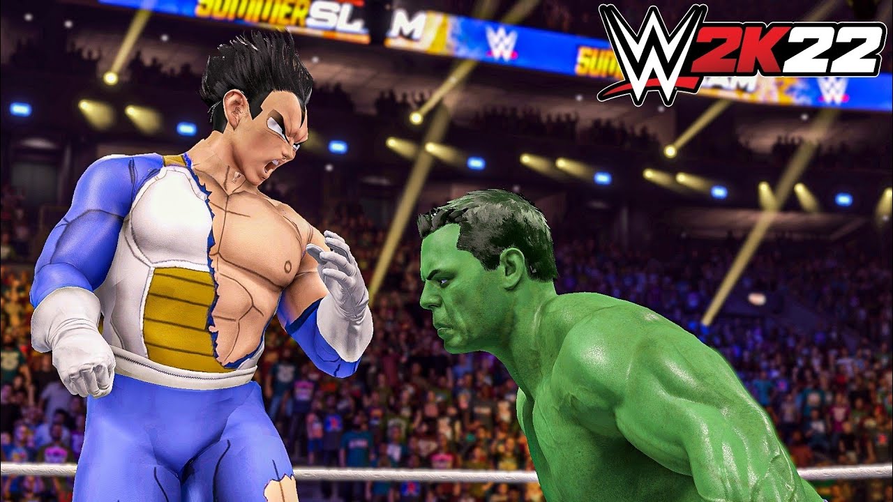 WWE 2K22 - Vegeta vs Hulk
