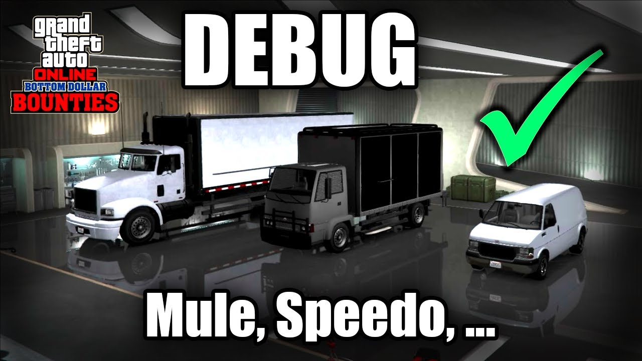 SOLO  •  Comment Debug/Fix Son Mule Custom / Speedo / ... Dans la Boîte De Nuit • GTA Online
