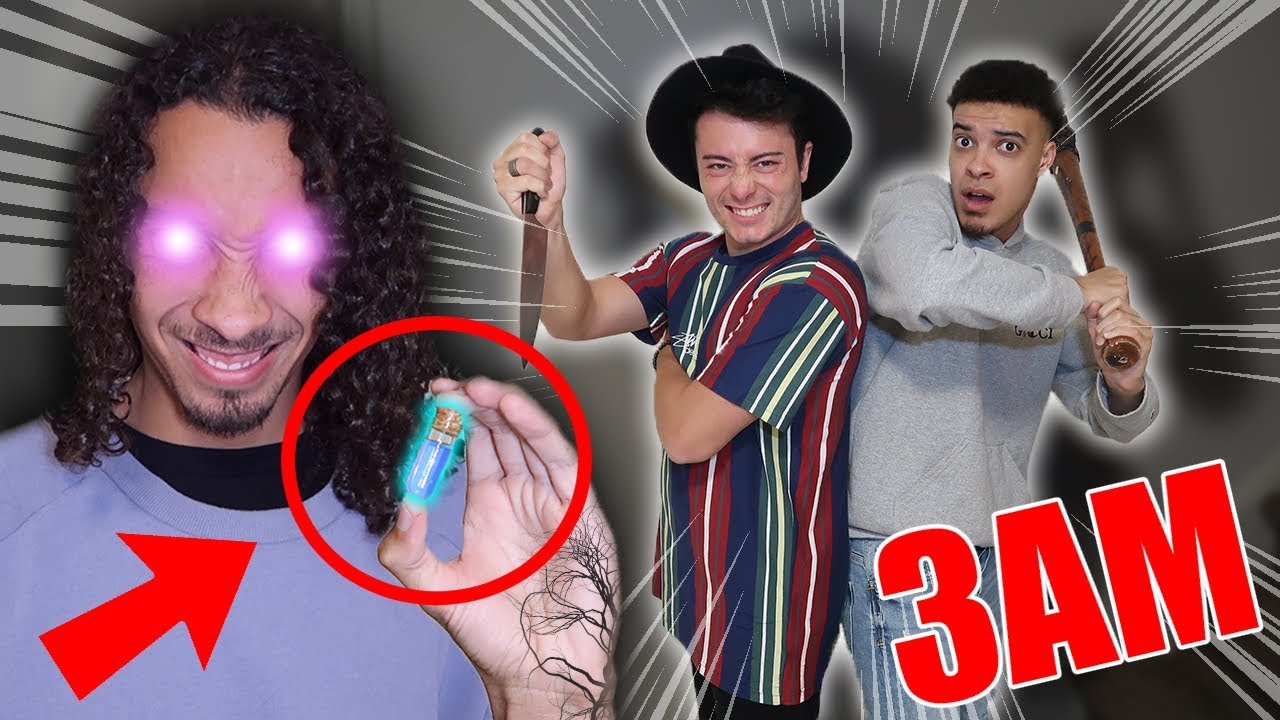 *GONE WRONG* WE MADE AN IMMORTALITY POTION AT 3 AM!! (CAN ANYTHING HURT ME!?)
