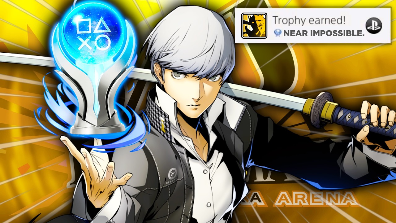 Платиновый трофей в Persona 4 Arena — это ОЧЕНЬ больно. (серьёзно)