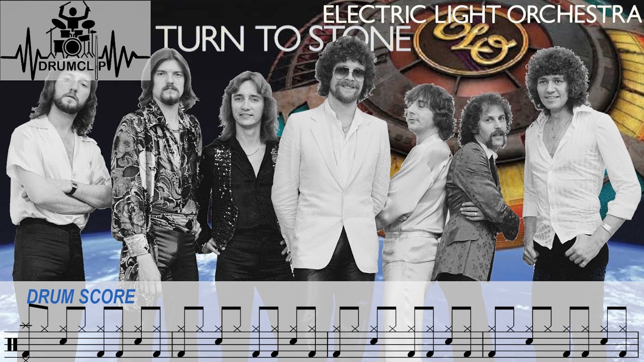 ELO - Turn To Stone (Drum Score)