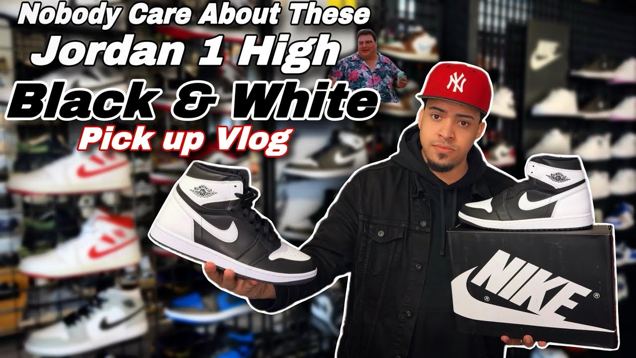 You’re Wrong About The Jordan 1 High Black & White 2.0 “PICK UP VLOG” NYC