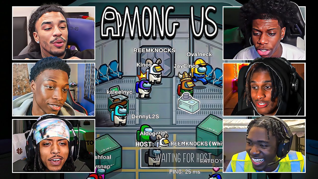 Jay Cinco Plays Among Us! (W/ ReemKnocks, Madi2Hottyy, KaleelNYC, FatBoyDip & MORE!)