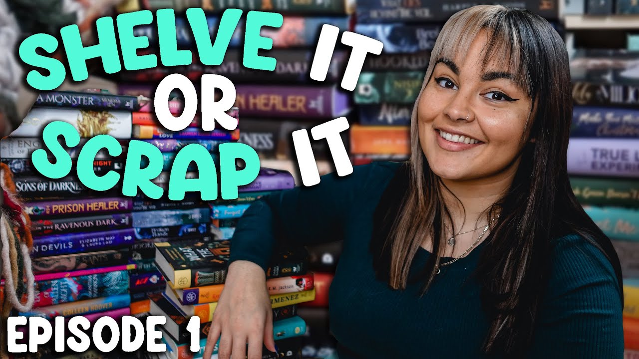 Trying To Get My 70 Book Overspill On Shelves Before The End Of 2024 📚 Shelve It or Scrap It Ep:01