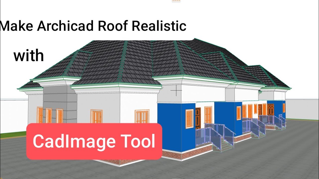 HOW TO USE CADIMAGE ROOF IN ARCHICAD
