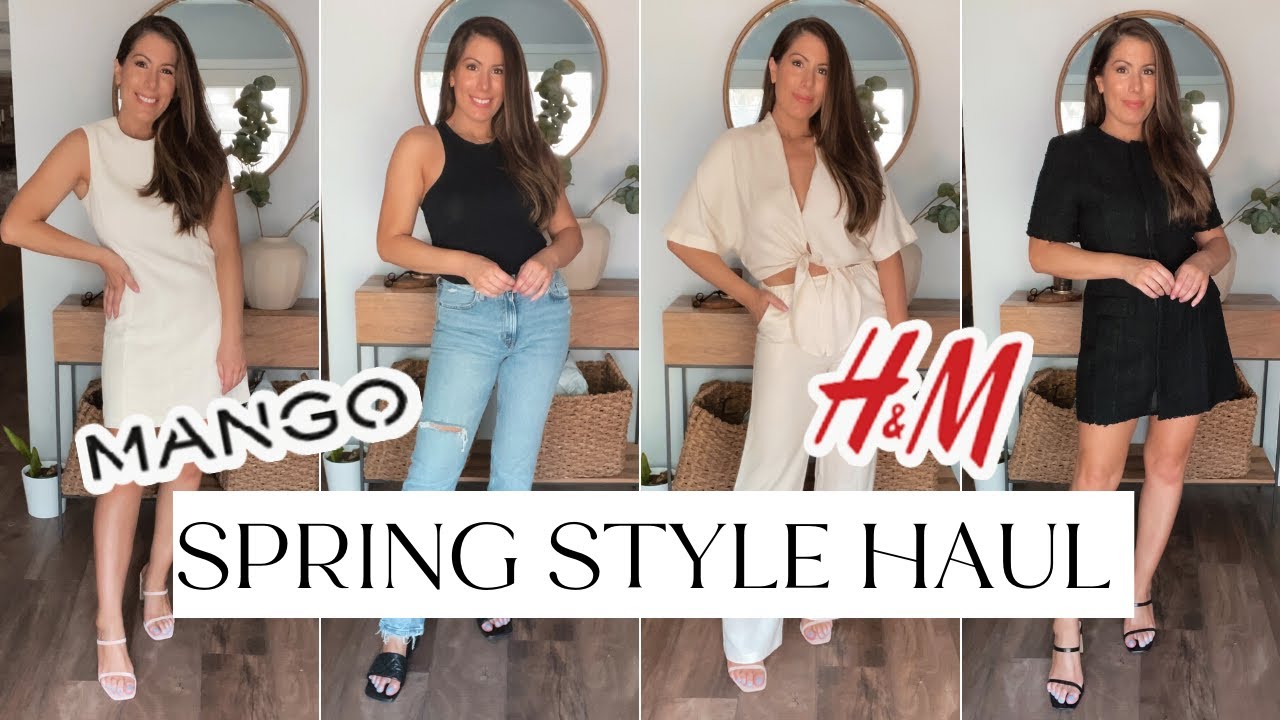 Spring Outfits Haul | Mango + H&M Style Finds
