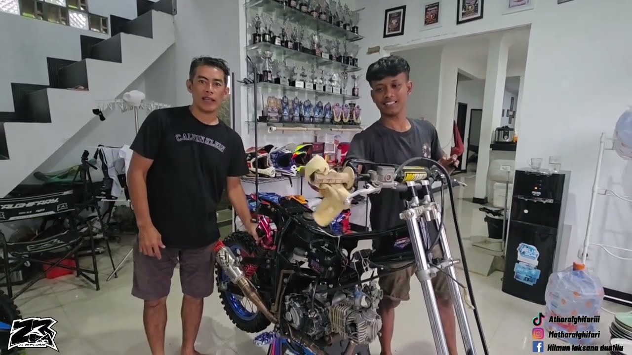MOTOR BEBEK STD M ATHAR GANTI SHOCK BELAKANG BIAR SEMAKIN NYAMAN‼️