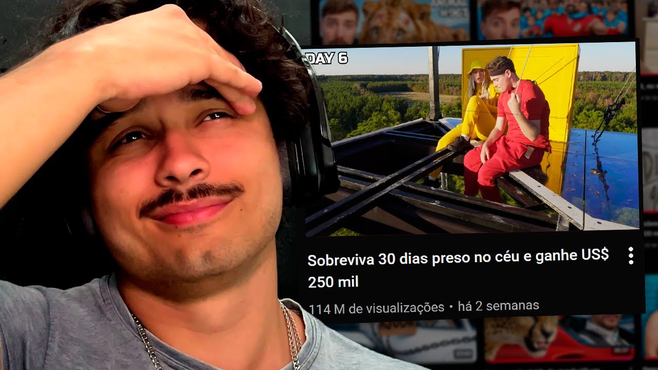 esse cara conseguiu ser o PIOR participante de TODOS no desafio do MrBeast