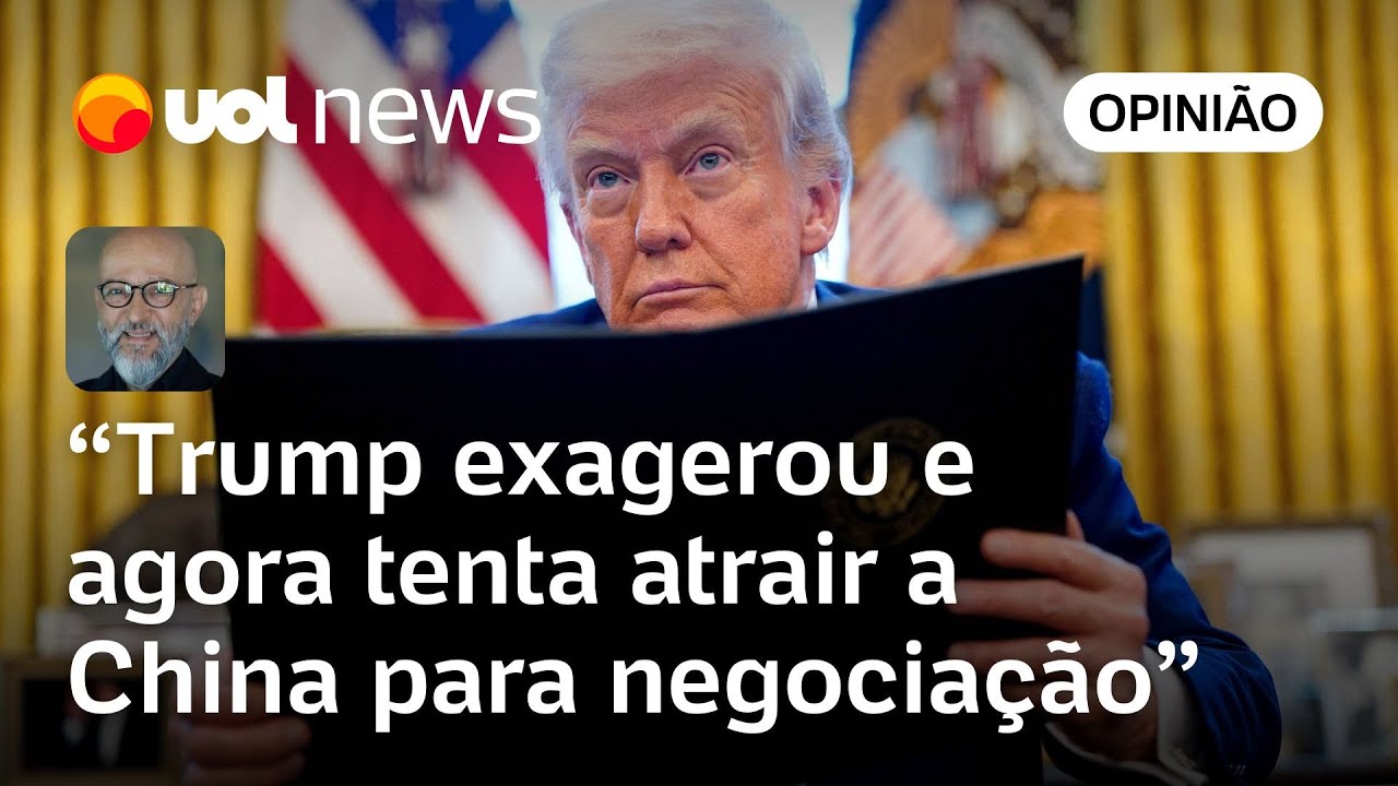 EUA perderam guerra comercial para China, que agora força Trump a reconhecer o seu erro | Josias