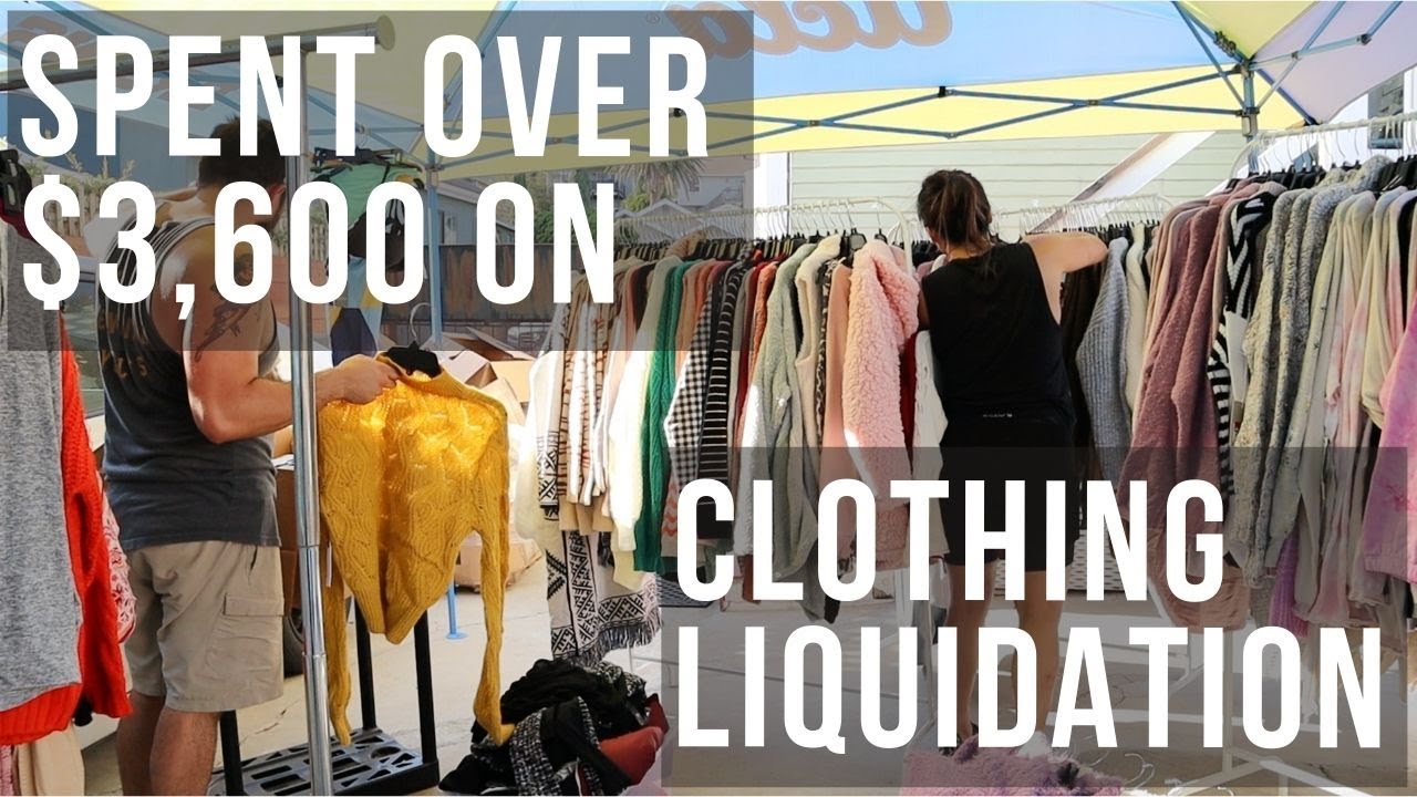 Spent $3600 On A Clothing Liquidation Pallet! #liquidation #sellonline