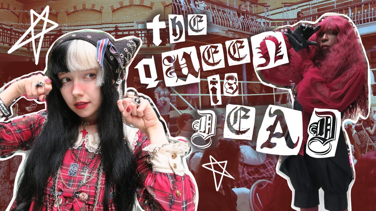 My first lolita fashion event❣️The Queen is Dead in Manchester vlog