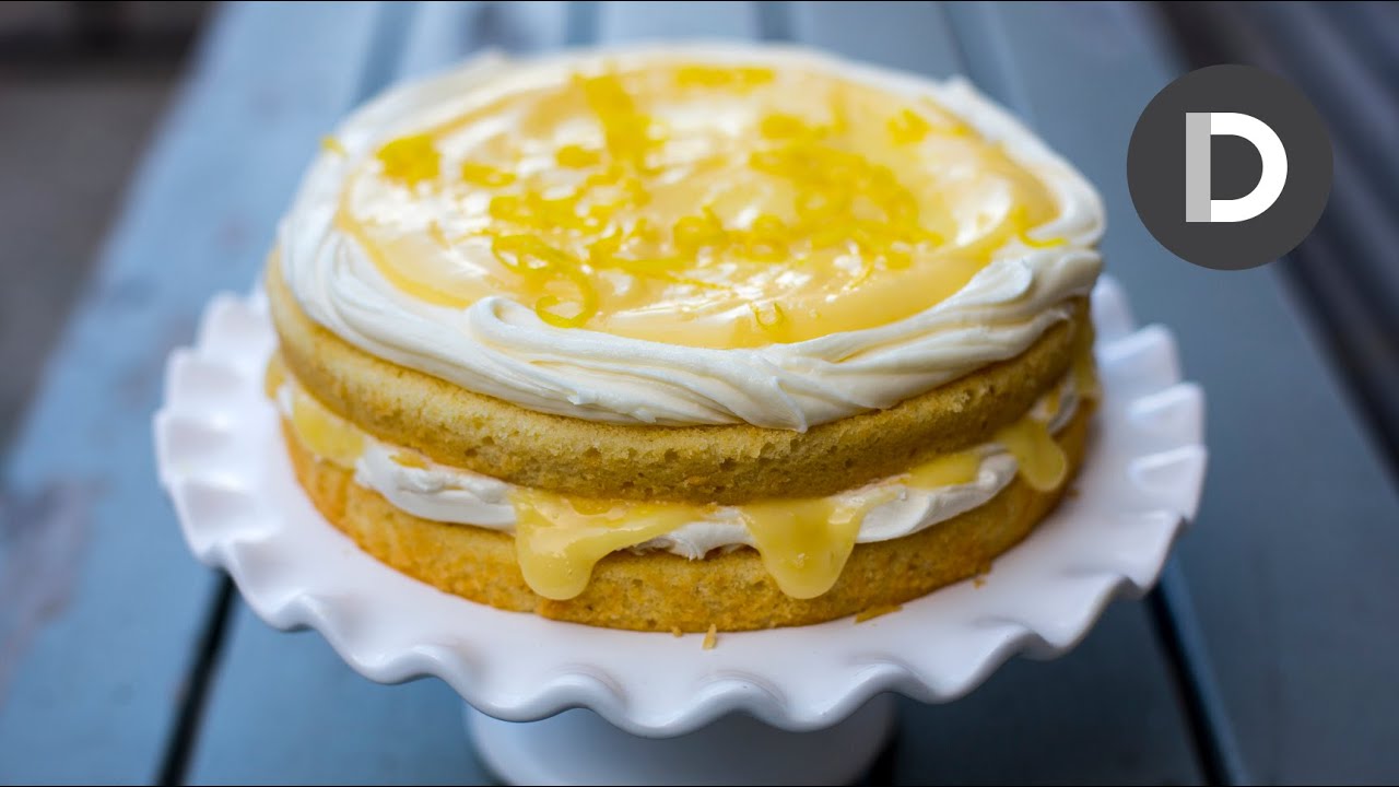 Epic Lemon Curd Cake!