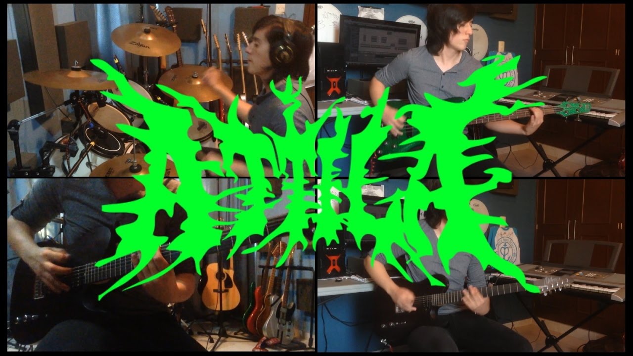 Bulletproof - Attila (Instrumental Cover) (Guitar Cover) (Bass Cover) (Drum Cover)