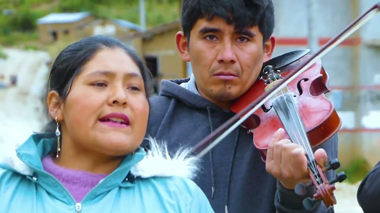 TECHADO DE CASA  _ CON  LINDA FLOR DE CONTAY -ARPA ZORRITO DE CONTAY _VIOLIN_