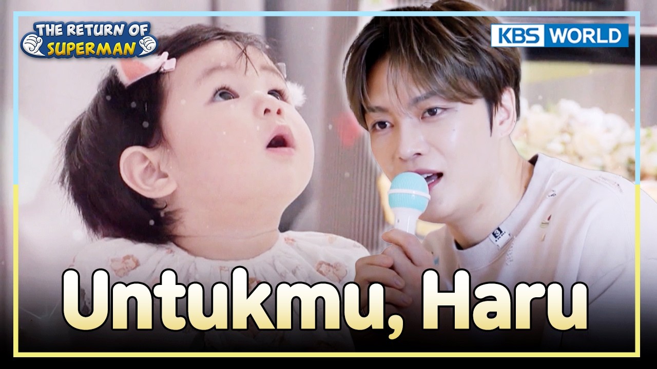 Cara Jaejoong Ambil Hati Haru 🤍 | The Return of Superman [IND/ENG] | KBS WORLD TV 260125