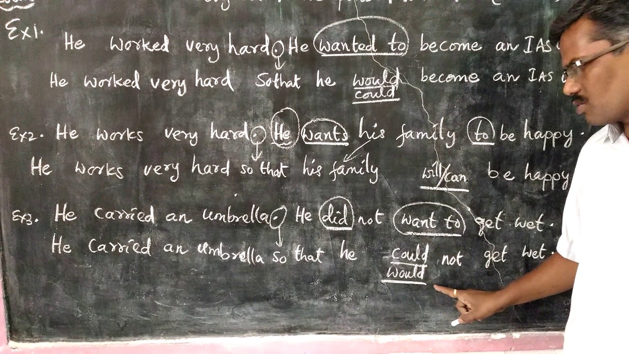 SO THAT-JOIN THE SENTENCES - COMPLEX SENTENCE