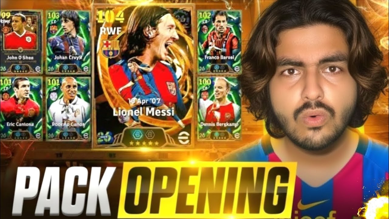 Messi 110 Cruyff 109 Baresi 107 প্যাক ওপেনিং 🥶🔥 New Big Time Epic Messi 110 Best Pack Opening 🤯🔥