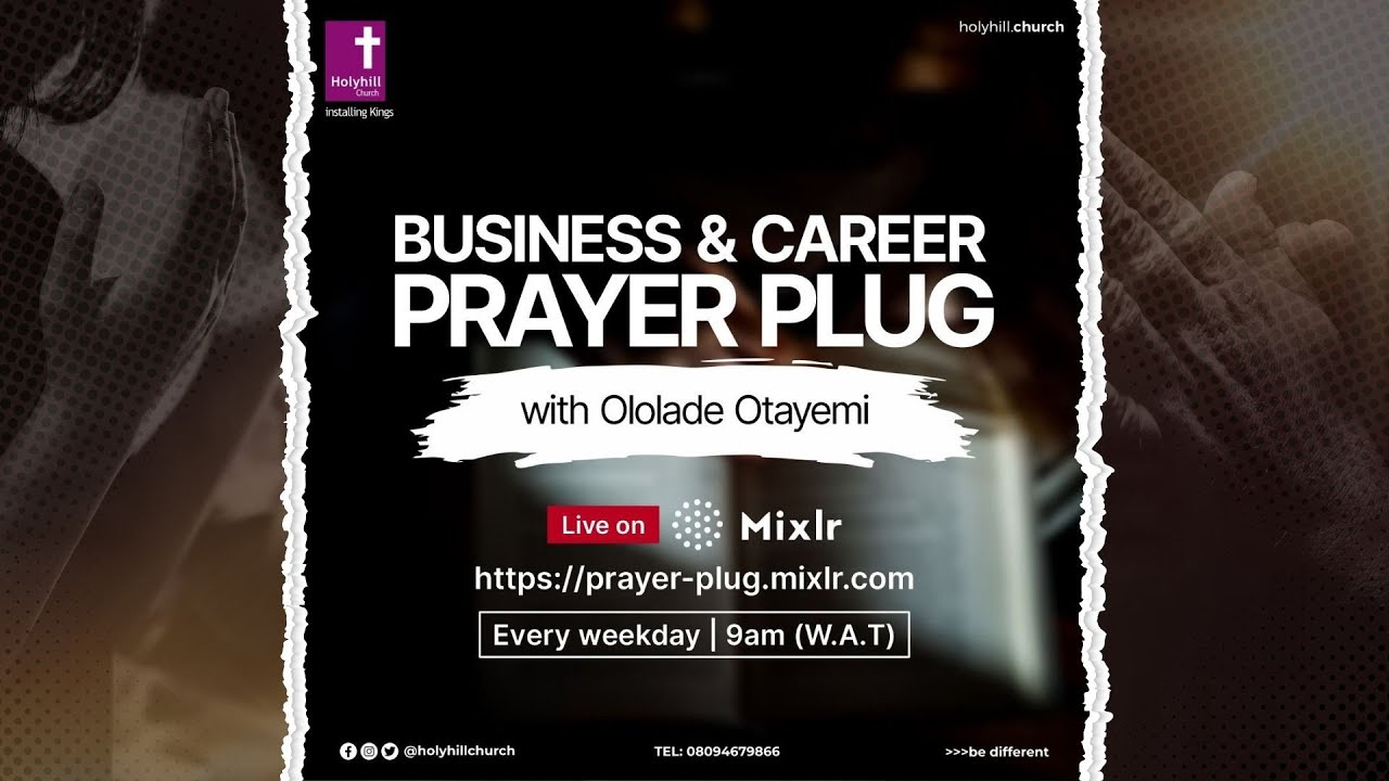 BUSINESS AND CAREER PRAYER PLUG | 11TH FEBRUAY, 2026