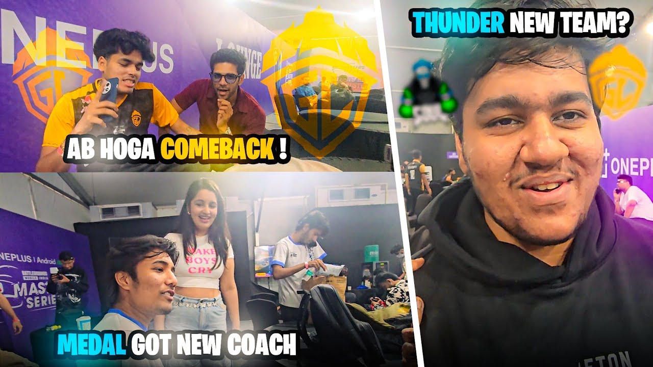 GodL💛 vs Soul🚀 Bounty Hunt 👀 |Crazy lineup Changes | BGMS Vlog &hearts;️ 