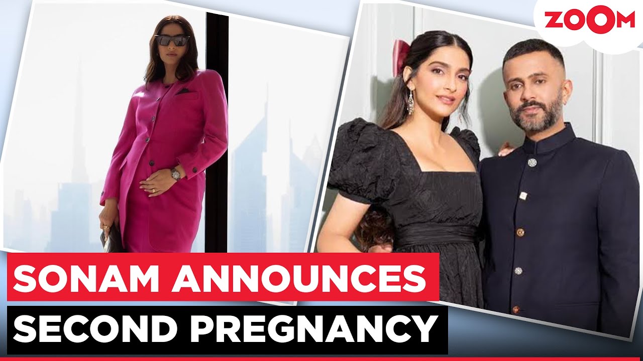 Sonam Kapoor ANNOUNCES second pregnancy with stylish pictures; Priyanka Chopra CONGRATULATES her