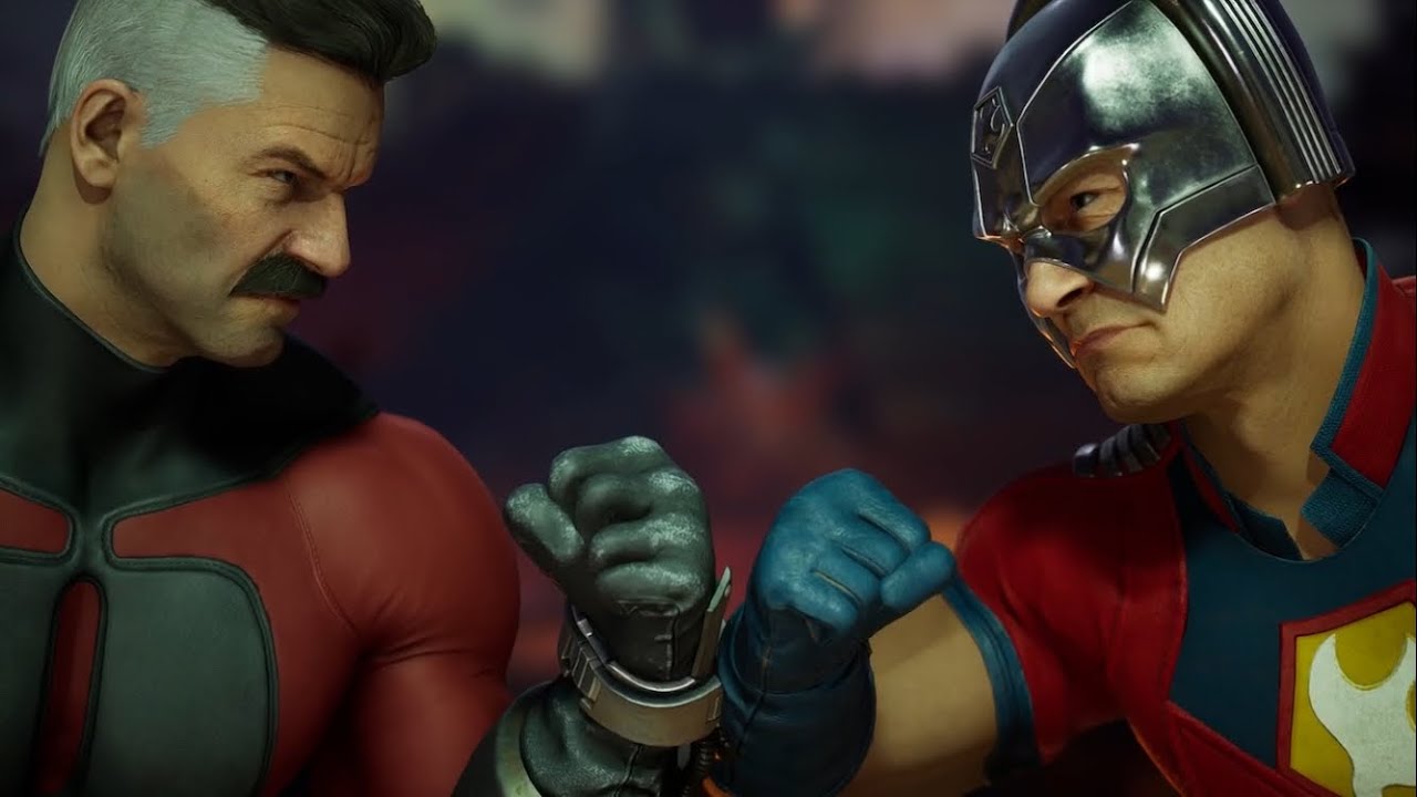 Mortal Kombat 1: Омни-Мэн против Миротворца (очень сложный уровень)
