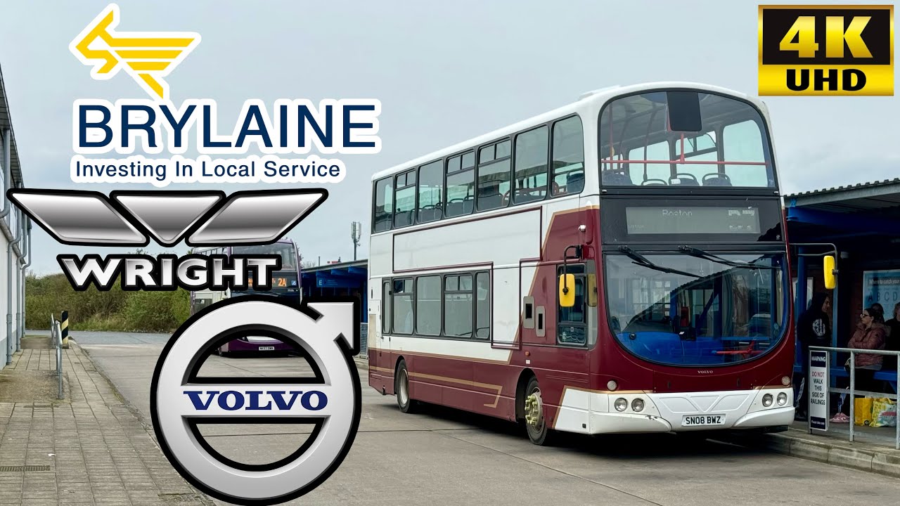[Brylaine Travel: B7 Boston to Skegness via Butterwick & Leverton] Wright Eclipse Gemini Volvo B9TL
