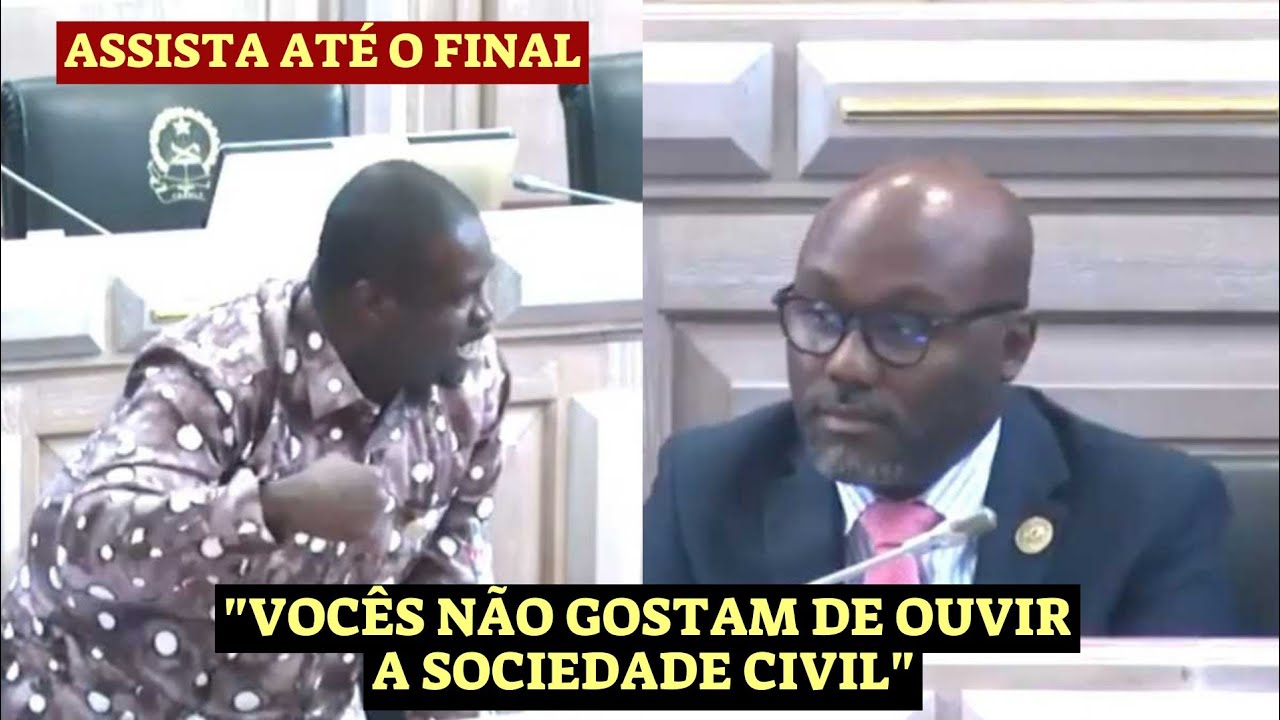 Liberty Chiyaka aquece debate na assembléia ao fazer um discurso direto ao deputado Hilário do MPLA