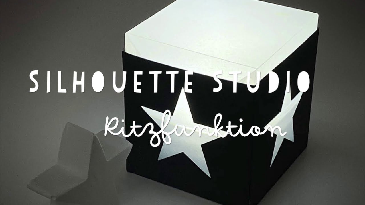 Ritzen statt perforieren im Silhouette Studio