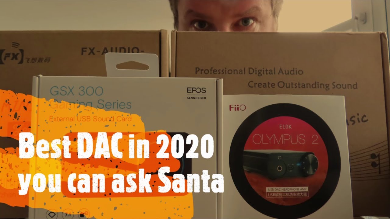 Which external sound card should you get from Santa in 2020?!