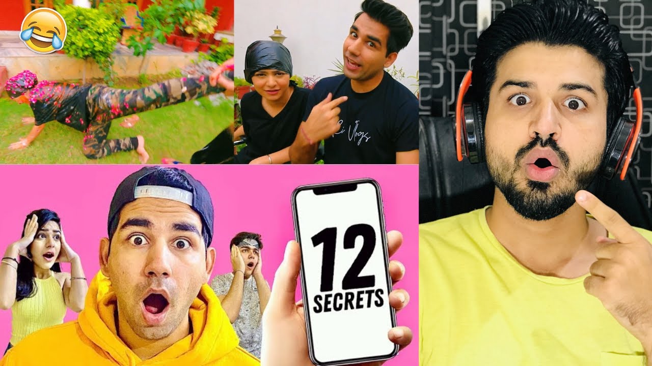 Pakistani React on Rimorav Vlogs 12 SECRETS I NEVER KNEW ABOUT MY BROTHER & SISTER Reaction Vlogger