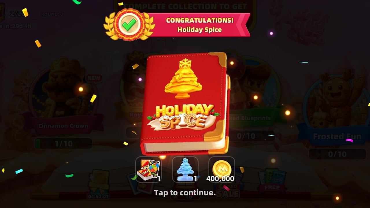 UNO Mobile | Holiday Card Collection COMPLETE! 🎉🎄 Full Event Reward Unlock x600 go wild game play 🥳