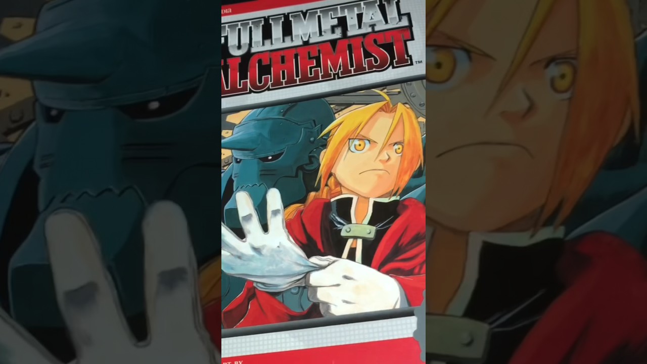My Top 10 Fullmetal Alchemist Manga Covers🔥#fullmetalalchemist #manga #mangacollection #anime #sub